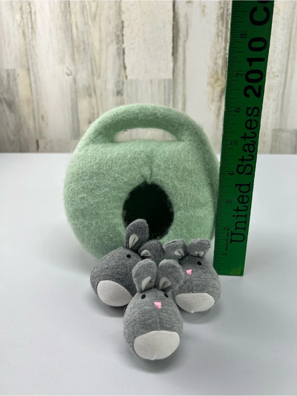 Lovevery Bunnies in a Felt Burrow Montessori Inspired Toy